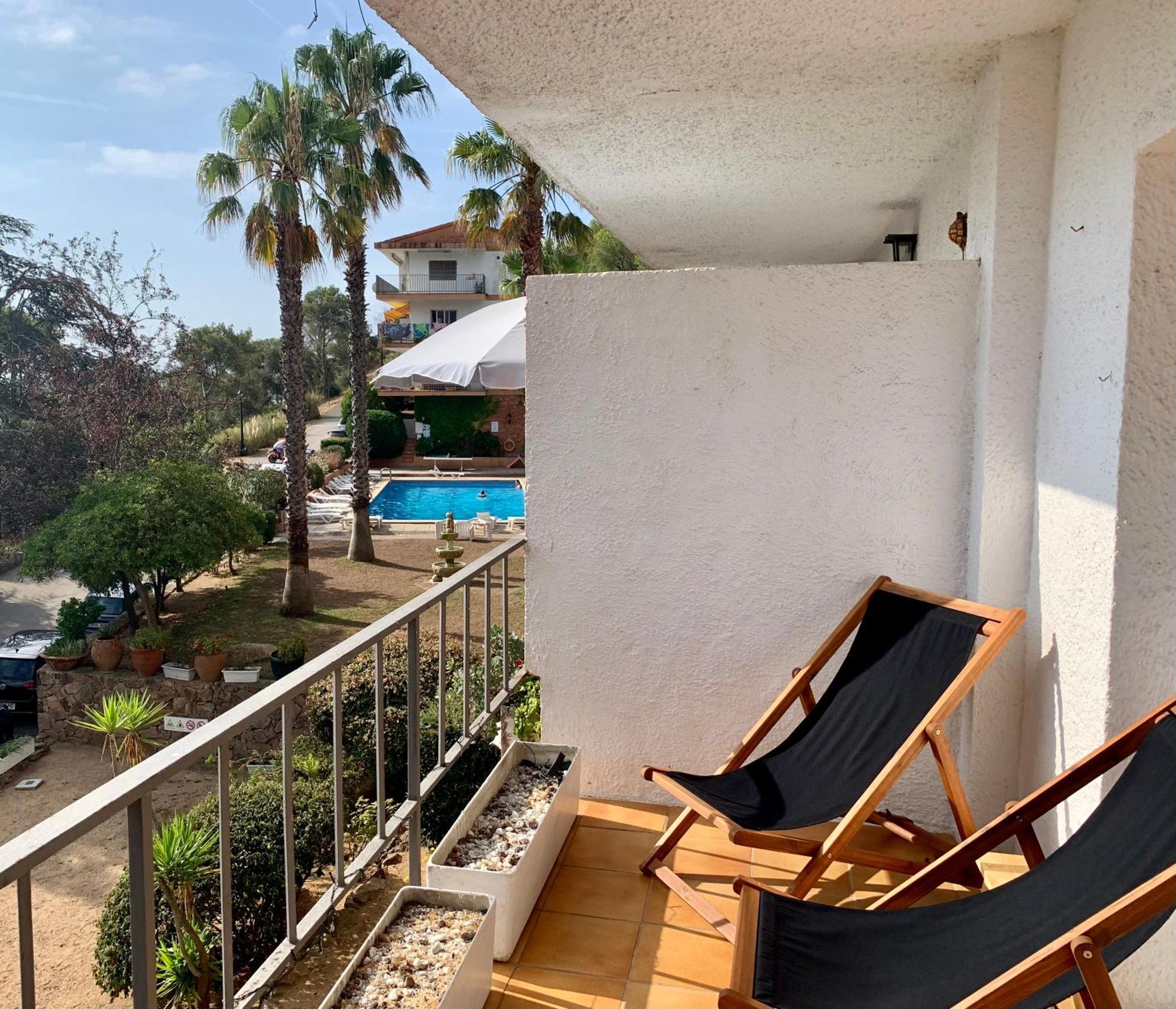 Апартаменты Apartamento Muy Tranquilo Con Piscina Тосса-де-Мар Экстерьер фото